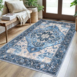 3x5 Washable Area Rug Non Slip Door Mat Indoor for Entryway Bedside