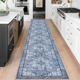 2.6x18 Washable Runner Rug, Non Slip Area Rug for Hallway Kitchen