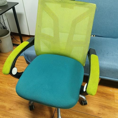 Jacquards Office Chair Covers Computer Swivels Seats Covers Modern Elastics Chair Slip Washable Slipcover Removable Covers