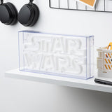 Star Wars LED Neon Light - Officially Licensed Free Standing or Wall Mountable Light Sign - Game Room Accessories & Film Memorabilia Decor - Paladone
