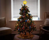 Tree Topper Mario Super Star Gen 2 Plug in Light Up Christmas