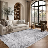 HelloTree 5x7 Vintage Washable Non-Slip Living Room Area Rug