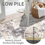 3x6 Runner Rug Non Slip Washable Hallway Runners Urban Ruins