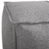 Howard Elliott Collection Square Pouf Panama Stone