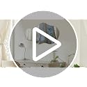 PERFNIQUE Irregular Wall Mirror Asymmetrical Mirror, 28''x17'' Decorative Modern Mirror for Bathroom Bedroom Living Room Entryway, Cloud Frameless, Wall Mounted (28''x17'', Cloud)