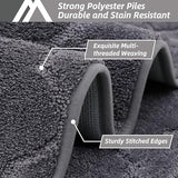 COSY HOMEER Soft Kitchen Floor Mats for in Front of Sink Super Absorbent Kitchen Rugs 20"x59" Non-Skid Standing Mat Washable,Polyester,Dark Grey