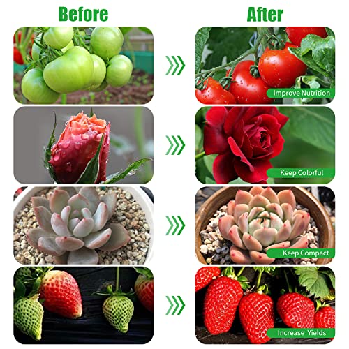 Grow Lights for Indoor Plants, Upgrade 84 LEDs Clip Plant Lights, Full Spectrum LED Plant Growing Lamps with Flexible Gooseneck, 3/9/12H Timer, 3 Spectral Modes, 10 Dimmable Levels (2 Head 1 Pack)