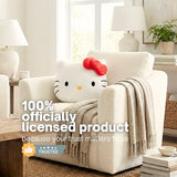 Hello Kitty Bedding Plush Cushion Pillow – Soft Plush Throw Pillow for Bedroom Decor & Gifts, 16 inch (100% Officially Licensed Product) by Franco Collectibles