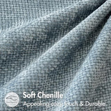 MIULEE Pack of 2 Coastal Blue Throw Pillow Covers 18x18 Inch Summer Modern Boho Accent Decorative Pillow Covers Soft Farmhouse Cushion Covers for Home Decor Couch Bed Sofa Living Room