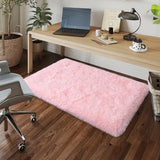 Dssimo Super Fluffy Throw Rugs for Bedroom, Modern Shag Pink Area Rug, Soft and Cozy Plush Small Carpet for Kids,Girls Boys and Teens Decorations for Living Room Dorm Nursery Classroom, 2x3 Feet