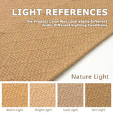 KOZYFLY Washable Area Rug, 2x3 Ft, Warm Tan
