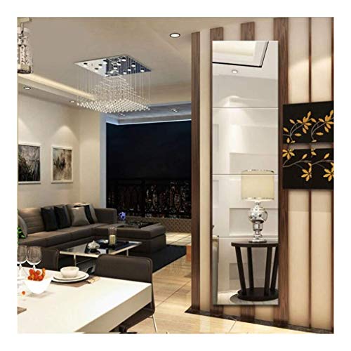 Full-Length Mirror DIY Stitching eless 4 Pieces Floor Mirror for Bathroom Bedroom Foyer AN1021 910