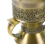 Frankincense Resin Incense Burner, Incense Censer, Bakhoor Burner, Charcoal Incense Burner, Incense Burner with Handle Tongs for Yoga, Spa Aromatherapy