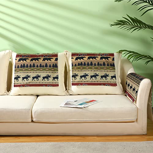 Tegeme Headrest Cover for Recliner Chair Recliner Headrest Protector Animal Style Sofa Covers Couch Protector Chair Head Cover for Sofa Furniture Protectors(3 Pieces)