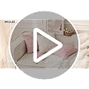 MIULEE Light Pink Bow Pillow Covers Coquette Room Decor Aesthetic Set of 2 Spring Decorative Cute Girl Soft Plush Faux Pillowcase for Preppy Room Decor Bedroom Couch,18x18 Inch