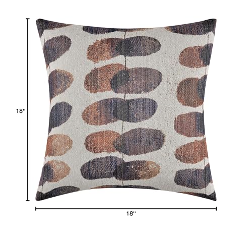 Brightside Decorative Throw Pillow – Down Feather Blend Cushion Insert, Soft Luxury Sofa & Bed Accent Pillow for Living Room, Couch & Home Décor – CAL117 Compliant (18"x 18")
