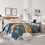 Decor Therapy Lola Round Knit Lurex Yarn and Cotton Pouf, Off-White 20x20x14