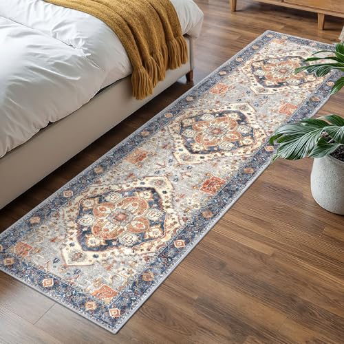 2x7 Washable Runner Rug, Non Slip Soft Area Rug for Hallway Kitchen