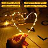 Timer Led Fairy Lights,1 Pack Mini Battery Powered Silver Wire Starry Tiny String Light,Battery Operated Micro Lights for Bedroom,Christmas,Parties,Wedding,Centerpiece,Decoration (5m/16ft Warm White)