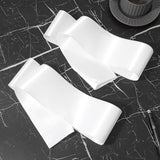 45 Pcs White Blank Satin Sashes Bulk, Plain Pageant Sashes for DIY Sublimation, Slogan Blessing Accessory Wedding Graduation Birthday Party Supplies, 31.5 x 3.7 Inch