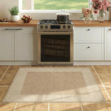 GarveeHome Washable 2x3 Entryway Area Rug Non Slip Modern Small Door Mat