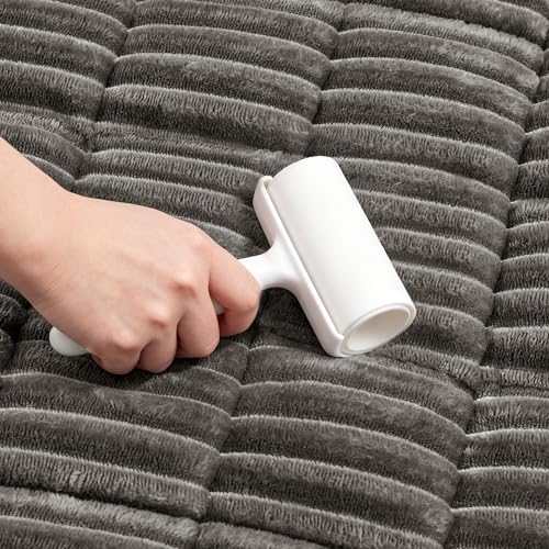 SUBRTEX Couch Cover for Dogs, Non-Slip Sofa Mat Washable, Thick Sofa Slipcover Cushion Protector Pet-Friendly (Gray, 27.6"x82.7")