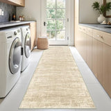 2x8 Runner Rug, Washable Kitchen Entryway Rugs for Hallway Brown