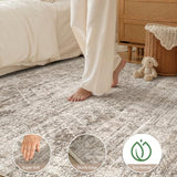 5x8 Area Rugs Abstract Distressed Washable Large Living Room Rug