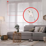 Amazing Drapery Hardware High Profile 2" Plastic Wand Tilter for Horizontal Blinds 2ct - Square Rod Compatible, Durable Control Mechanism