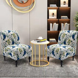Liykimt Armless Accent Chair Cover Slipcover,Slipper Chair Cover Super Fit Stretch Spandex Removable Washable for Armless Chair Furniture Protector Covers for Living Dining Room Hotel