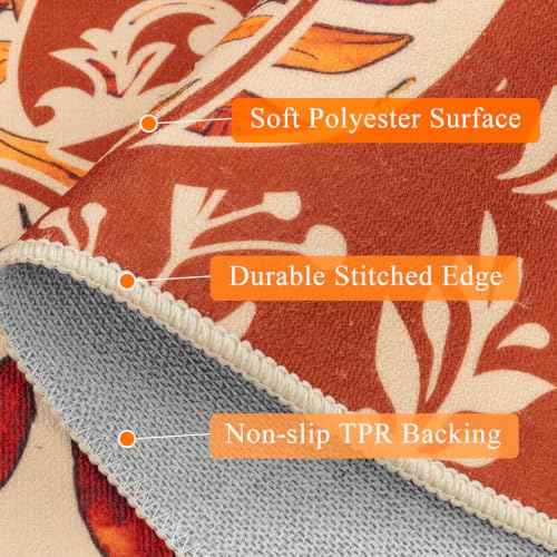 Fall Kitchen Rugs Sets of 3, Washable Kitchen Mats for Floor