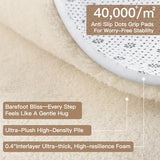 Sour Lemon 2x6 Soft Runner Rugs for Hallways Bedroom, Bedside Runner Rug