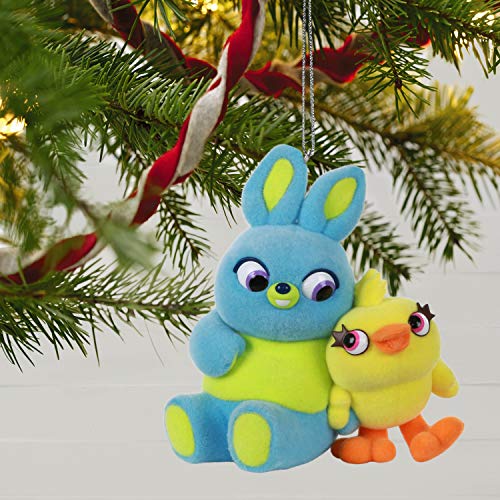 Hallmark Keepsake Christmas 2019 Year Dated Disney/Pixar Toy Story 4 Ducky and Bunny Ornament,