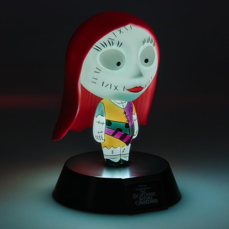 Paladone Sally Icon Light - Officially Licensed Nightmare Before Christmas Merchandise, Collectible Gift for Film Fans, Spooky Halloween Decor, Battery Powered, (10 cm)
