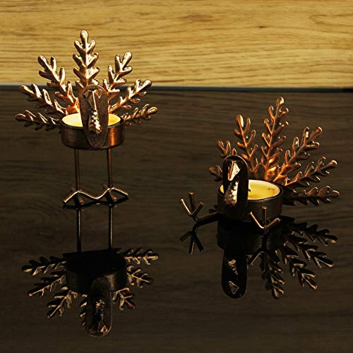Metal Turkey Tea Light Candle Holders, Thanksgiving Candle Holder, Turkey Candle Holder, Metal Candle Holder, Thanksgiving Home Table Decoration (6)