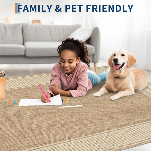 GarveeHome Washable 2x3 Entryway Area Rug Non Slip Modern Small Door Mat