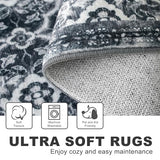 2x3 Small Washable Area Rug Entryway Doormat Indoor Kitchen Runner