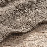 MIULEE Textured Throw Pillow Covers Thick Chenille Decorative Pillows Taupe Grey 18x18 Inch Set of 2 Modern Boho Farmhouse Home Decor Neutral Cushion Covers for Couch Sofa Living Room Bedroom