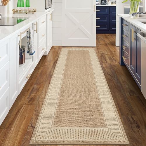 GarveeHome 2x8 Washable Kitchen Runner Rug Non Slip Hallway Runner Rugs