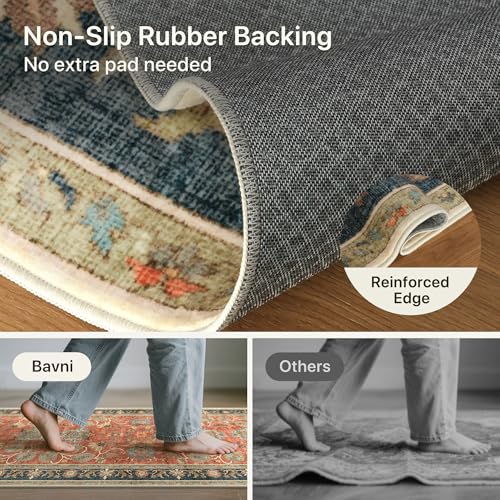 2x3 Washable Small Rug for Entryway Floral Indoor Door Mat Non Slip