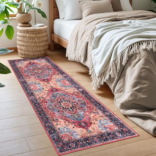 2x6 Washable Runner Rug, Non Slip Soft Area Rug for Hallway Kitchen