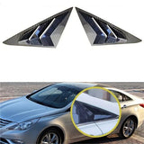 Car Window Side Louver Cover Trim Compatible with Hyundai Sonata Sedan 2011 2012 2013 2014 Exterior Door Panel