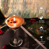 Espresso Martini Candle Unique Gifts for Women Girls,Strong Scented, Natural Soy Wax Coffee Candle Decor for Home,Bedroom,Coffee Martini Candles Gifts for Birthday,Valentine, Mother's Day