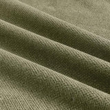 Fancy Homi Set of 2 Olive Green 16x16 Inch Soft Chenille Decorative Throw Pillow Covers with Flange Edge,Square Neutral Modern Boho Textured Cushion Case Home Decor for Couch Sofa Bed Livingroom