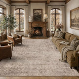 HelloTree 9x12 Vintage Washable Living Room Area Rug