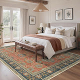 8x10 Vintage Area Rugs for Living Room Bedroom Washable Non Slip