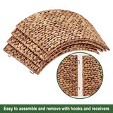 CENBOSS Rattan Christmas Tree Collar, Brown Wash, 36 inch | Easy to Assemble & Store
