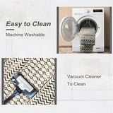 Floor Runners for Hallway Non Skid 8 Feet, Washable Kitchen Runner