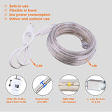 Rope Lights, 16Ft Waterproof Connectable Strip Lighting Blue, Indoor Outdoor Mood Lighting for Home Christmas Holiday Garden Patio Party Decoration
