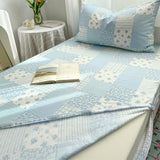 Printed Zippered Futon Cover for Japanese Futon Floor Mattress, Full Size Waterproof Zipper Mattress Protector Pad Bed Cover, Super Soft Thai/Korean Sleep Mat Cover,C,120x200cm/47x79in